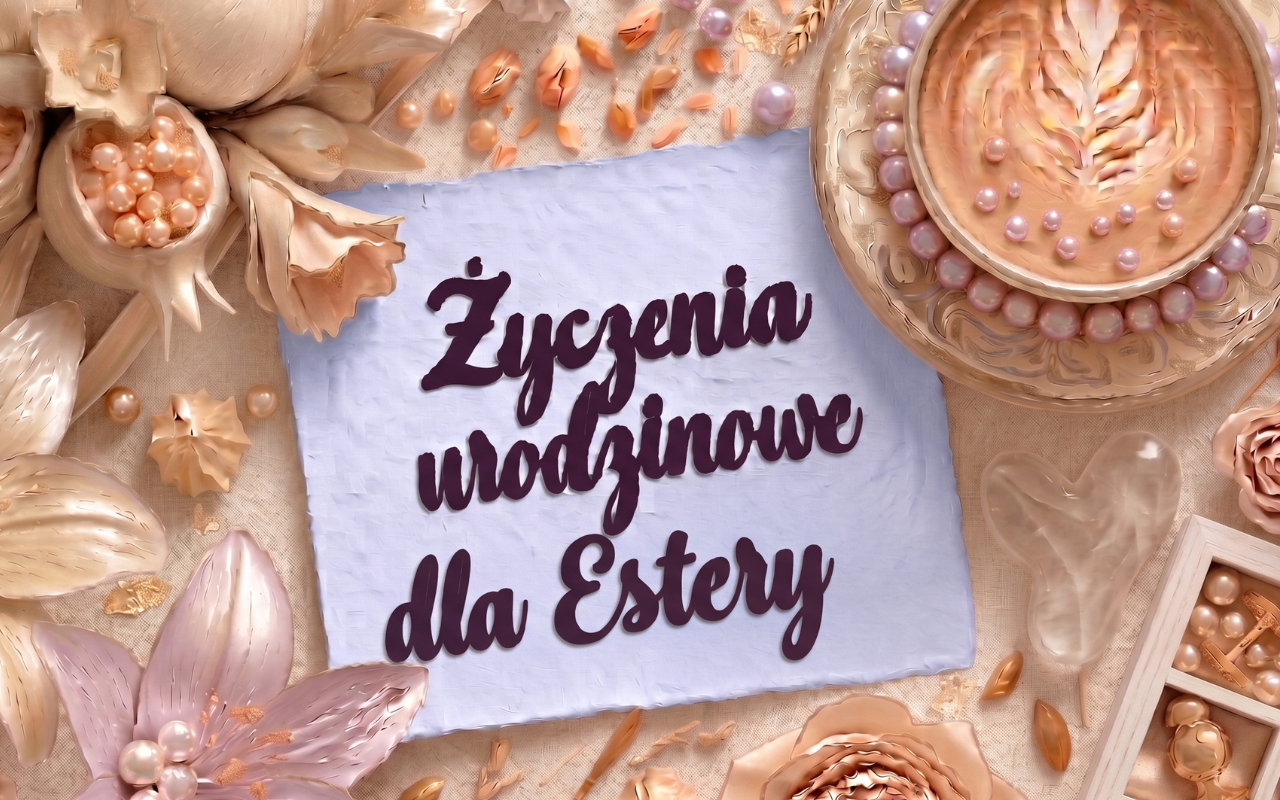 Życzenia urodzinowe dla Estery