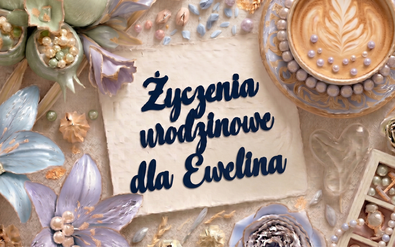 Życzenia urodzinowe dla Eweliny