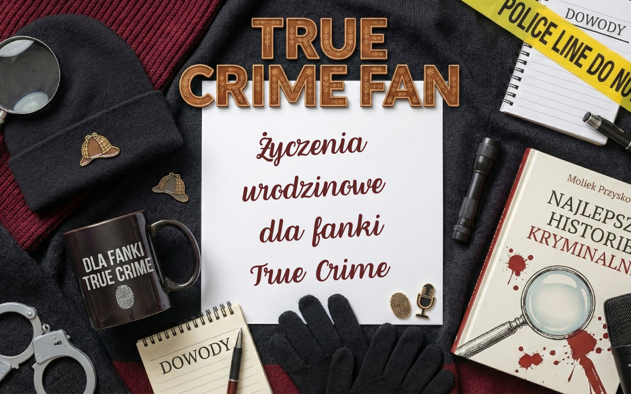 Życzenia urodzinowe dla Fanki True Crime