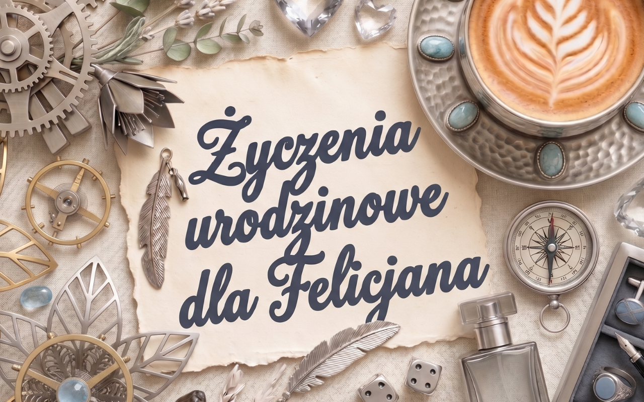 Życzenia urodzinowe dla Felicjana