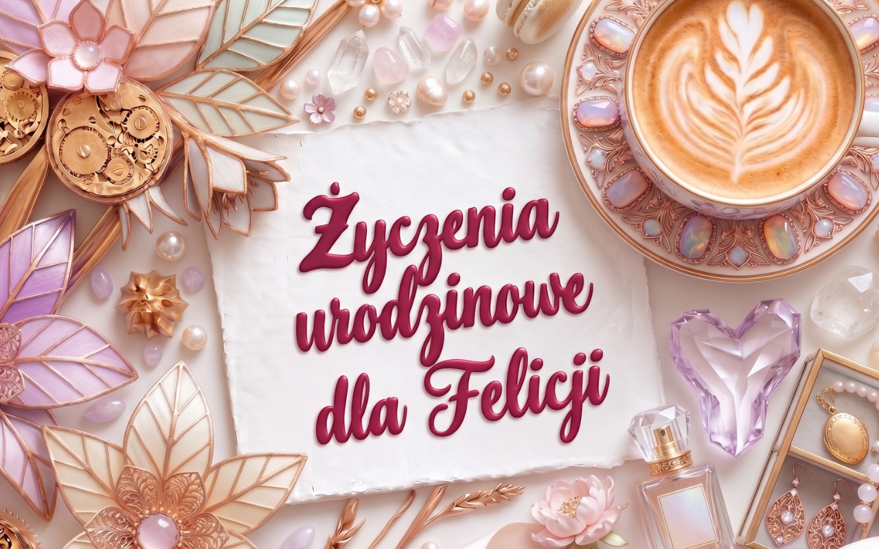 Życzenia urodzinowe dla Felicji