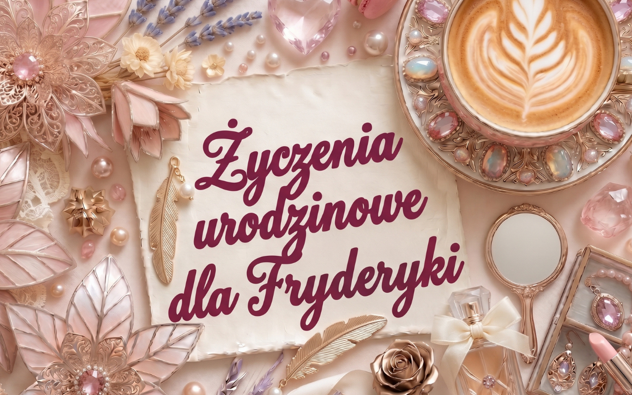Życzenia urodzinowe dla Fryderyki