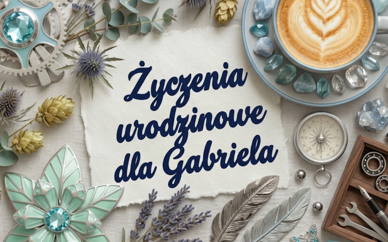 Życzenia urodzinowe dla Gabriela