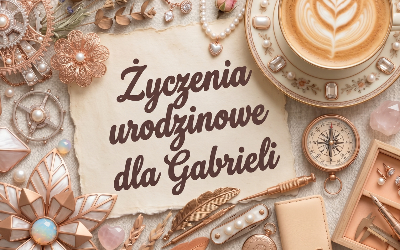 Życzenia urodzinowe dla Gabrieli