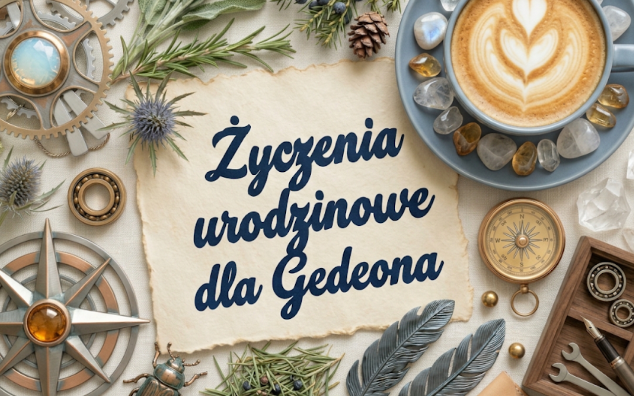 Życzenia urodzinowe dla Gedeona
