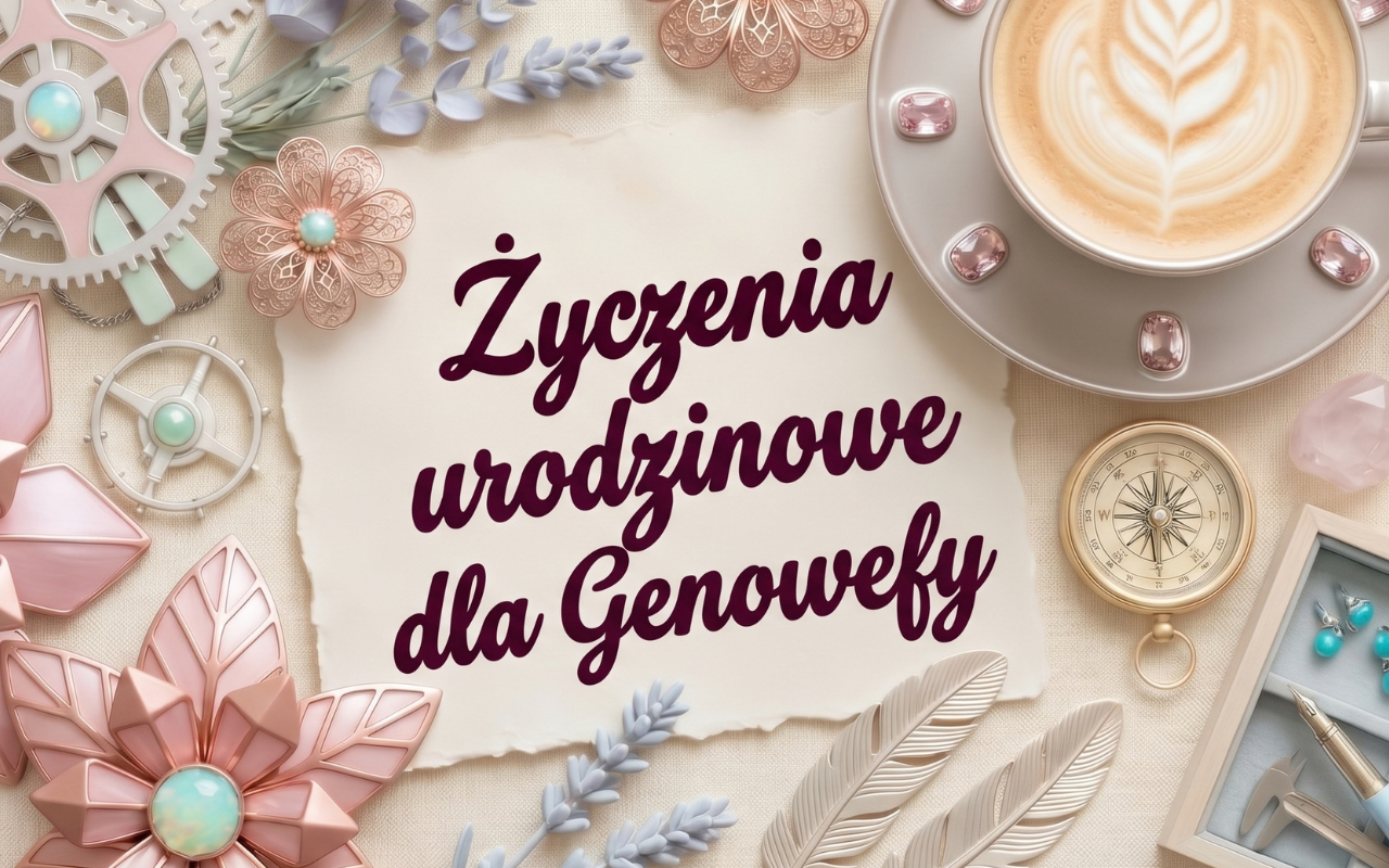 Życzenia urodzinowe dla Genowefy