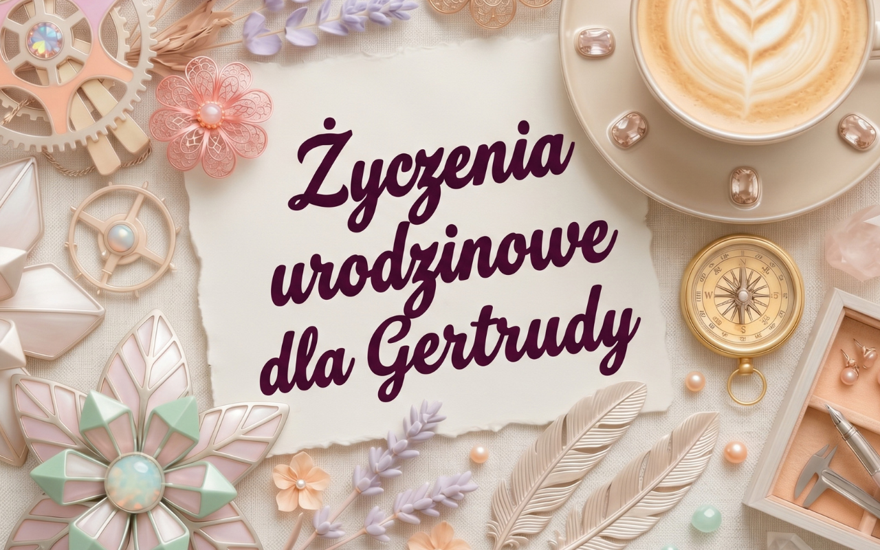 Życzenia urodzinowe dla Gertrudy