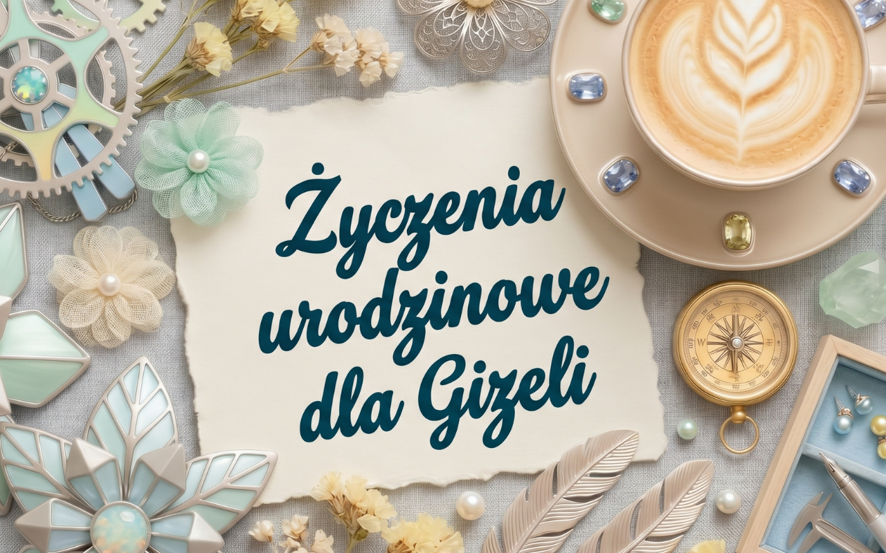 Życzenia urodzinowe dla Gizeli
