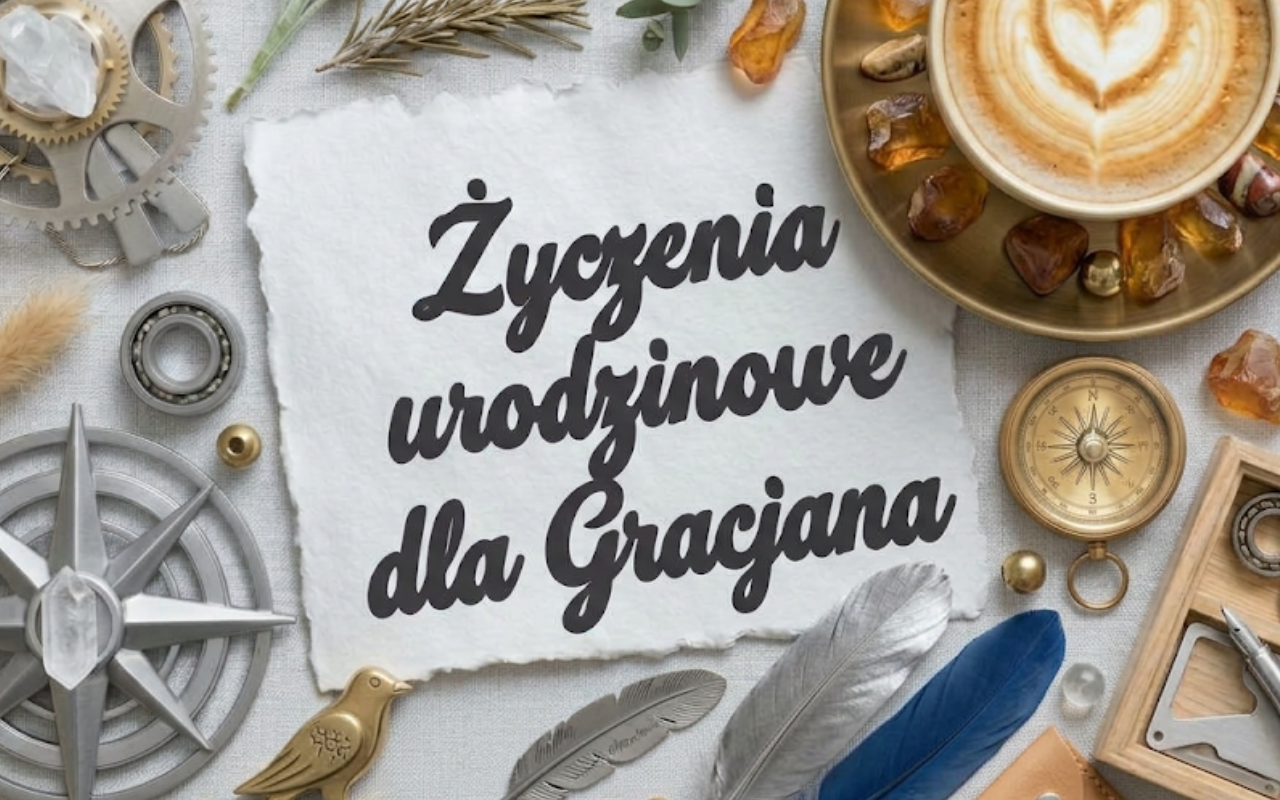 Życzenia urodzinowe dla Gracjana