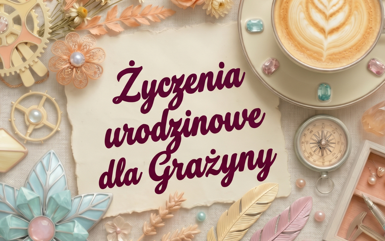 Życzenia urodzinowe dla Grażyny