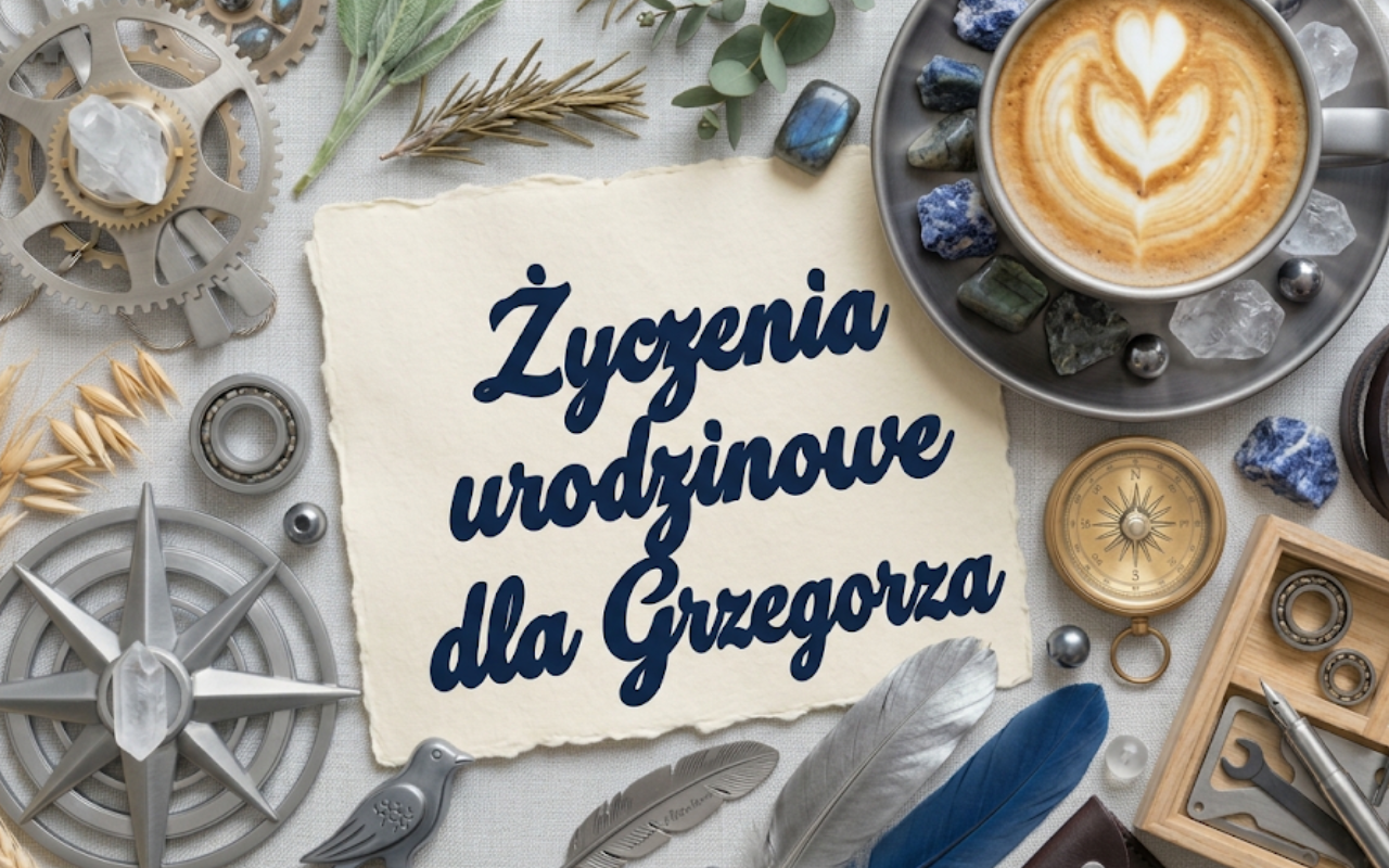 Życzenia urodzinowe dla Grzegorza