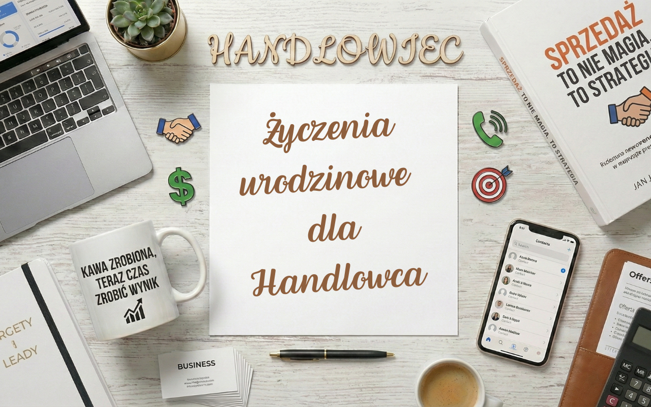Życzenia urodzinowe dla Handlowca