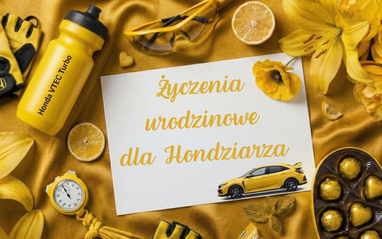 Życzenia urodzinowe dla Hondziarza