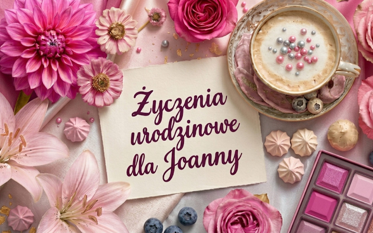Życzenia urodzinowe dla Joanny