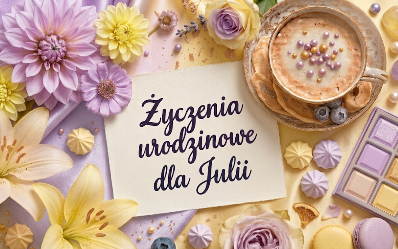 Życzenia urodzinowe dla Julii