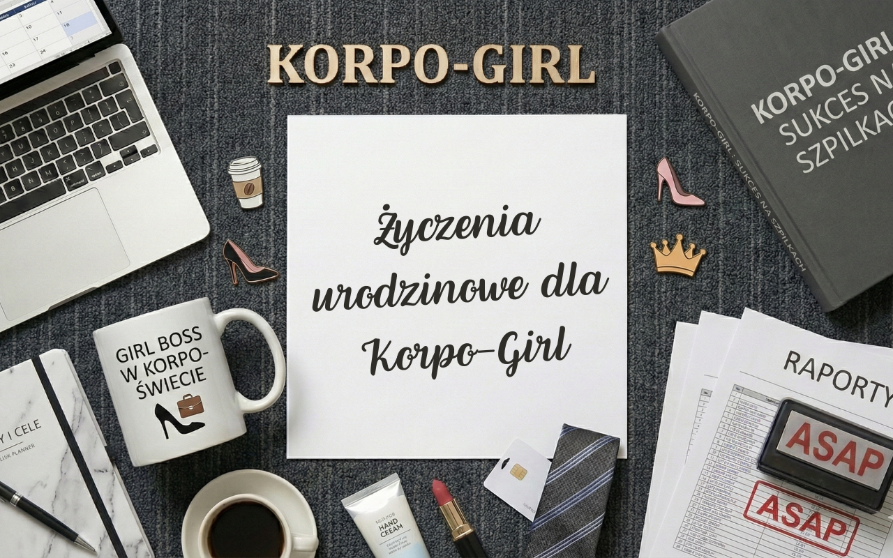 Życzenia urodzinowe dla Korpo-Girl