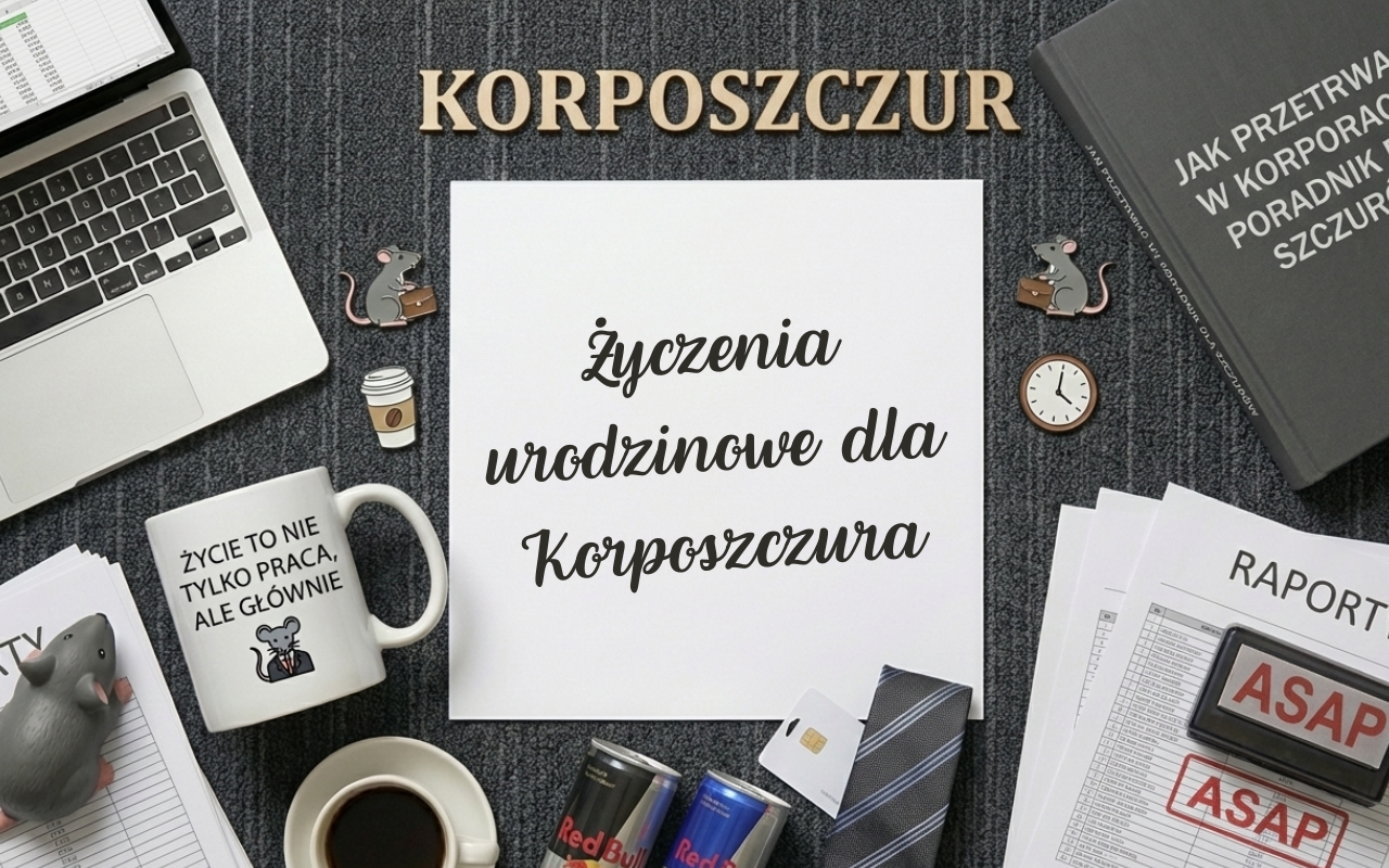 Życzenia urodzinowe dla Korposzczura