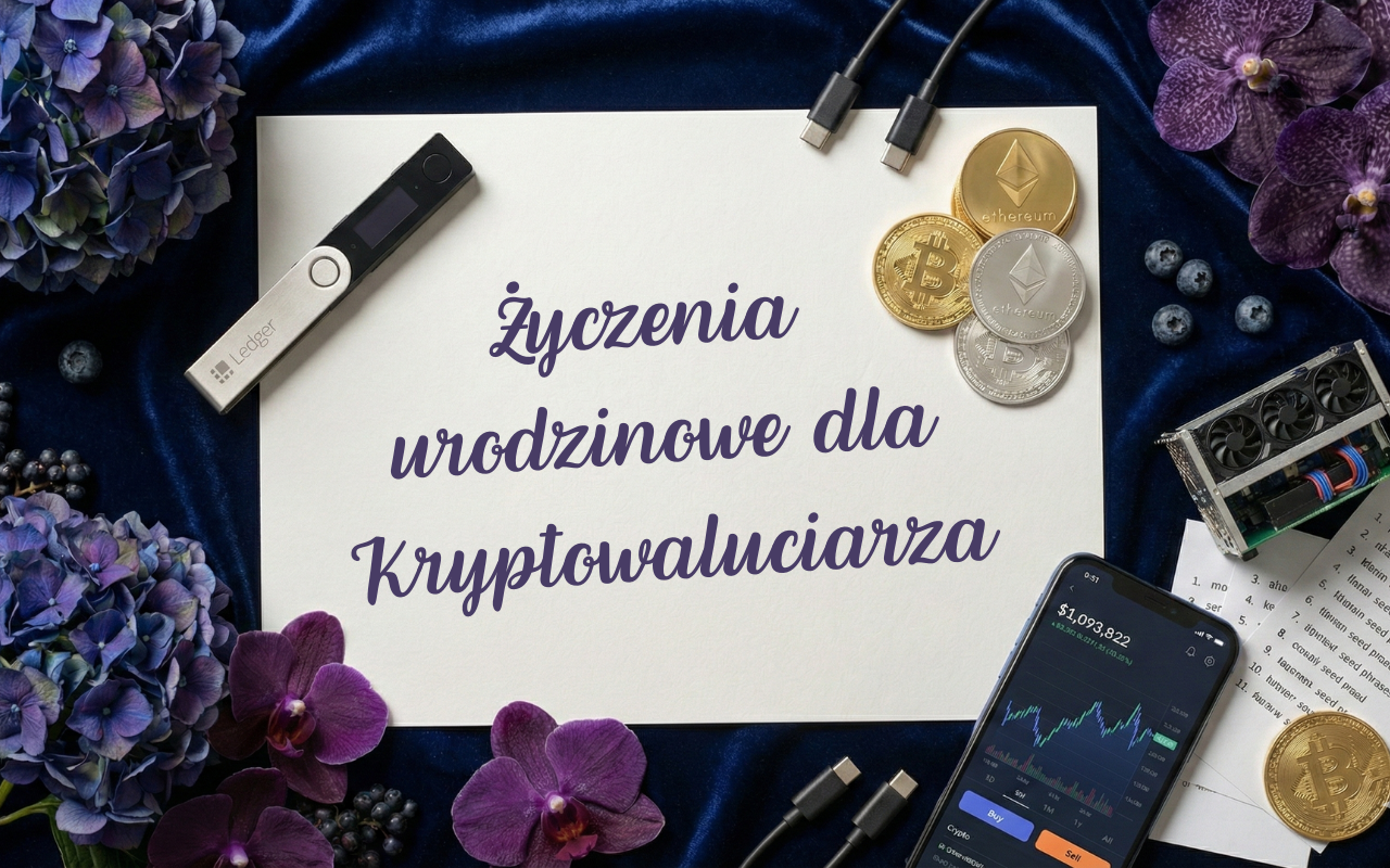 Życzenia urodzinowe dla Kryptowaluciarza