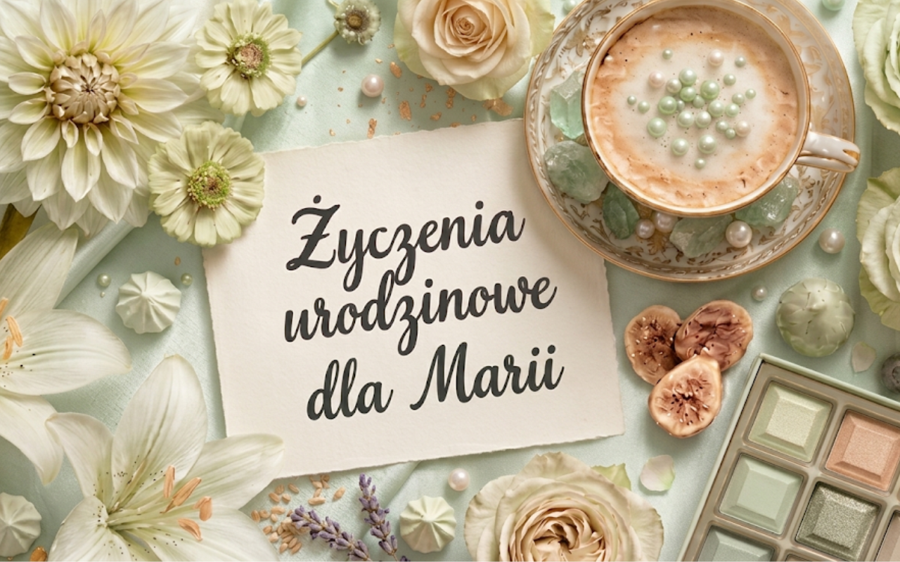 Życzenia urodzinowe dla Marii