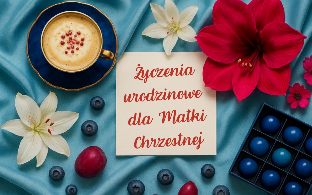 Życzenia urodzinowe dla Matki Chrzestnej
