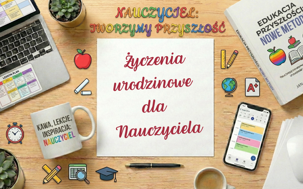 Życzenia urodzinowe dla Nauczyciela