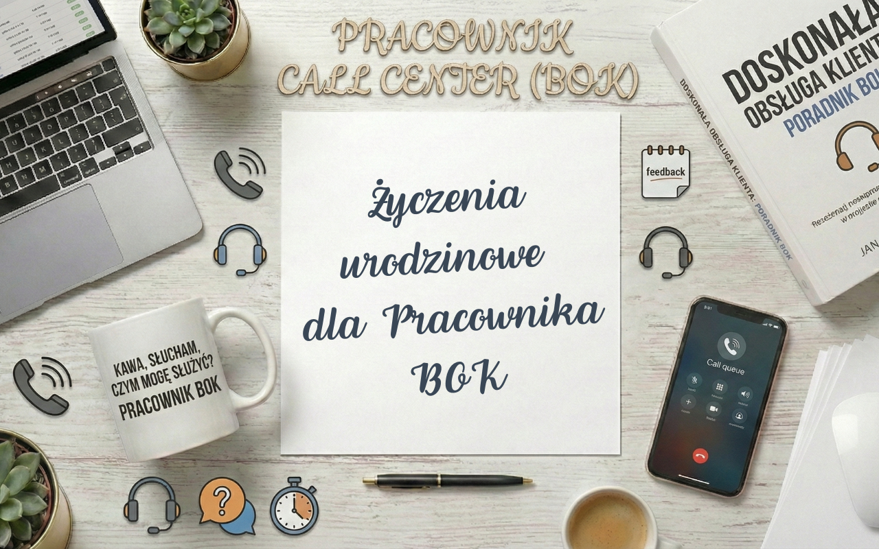 Życzenia urodzinowe dla Pracownika Call Center (BOK)