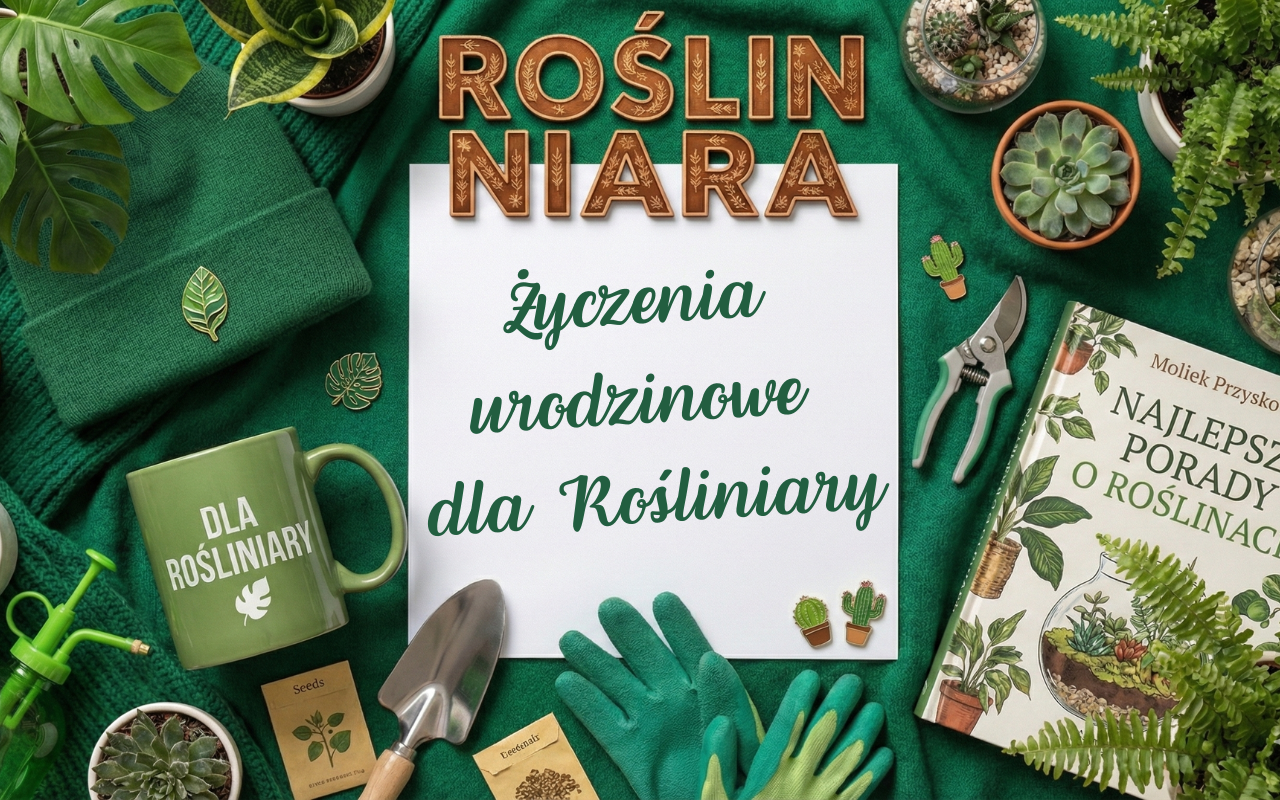 Życzenia urodzinowe dla Rośliniary