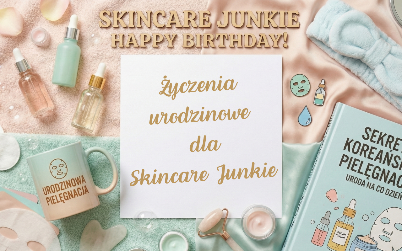Życzenia urodzinowe dla Skincare Junkie
