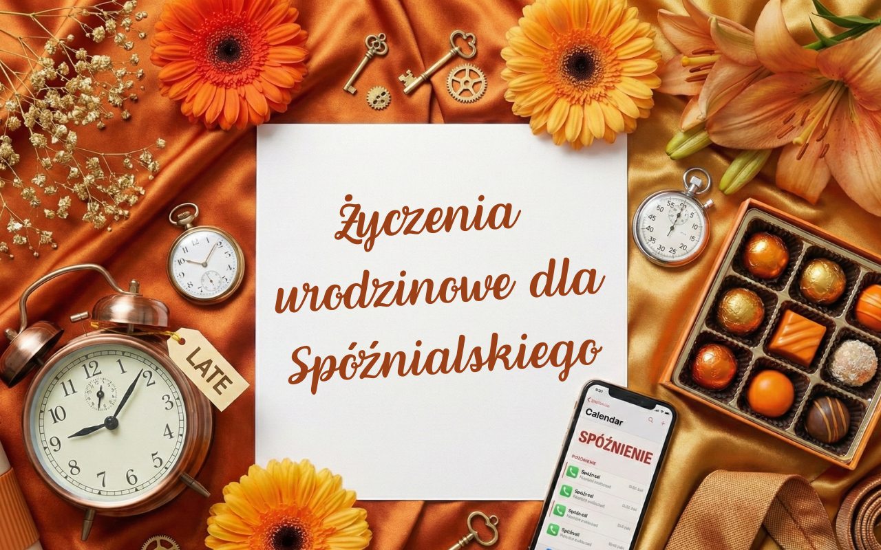 Życzenia urodzinowe dla Spóźnialskiego