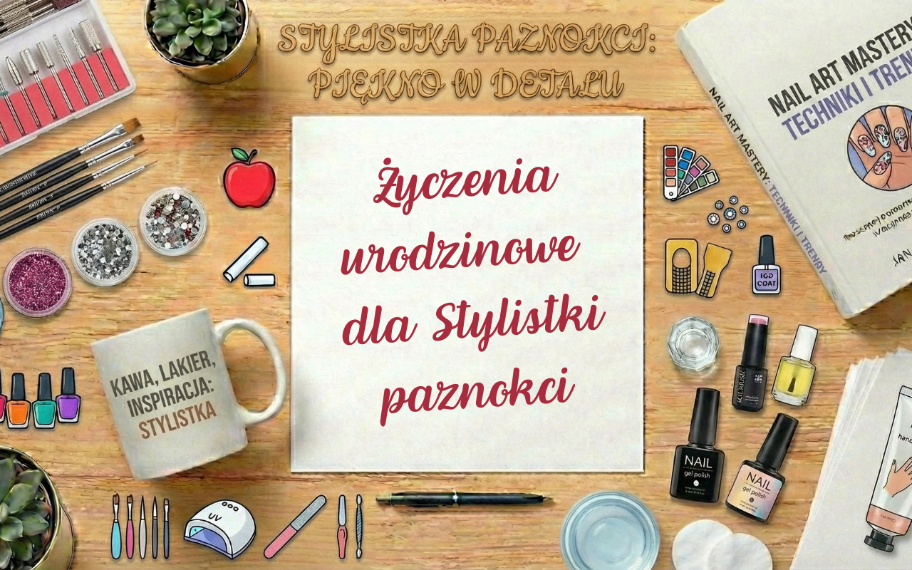 Życzenia urodzinowe dla Stylistki Paznokci