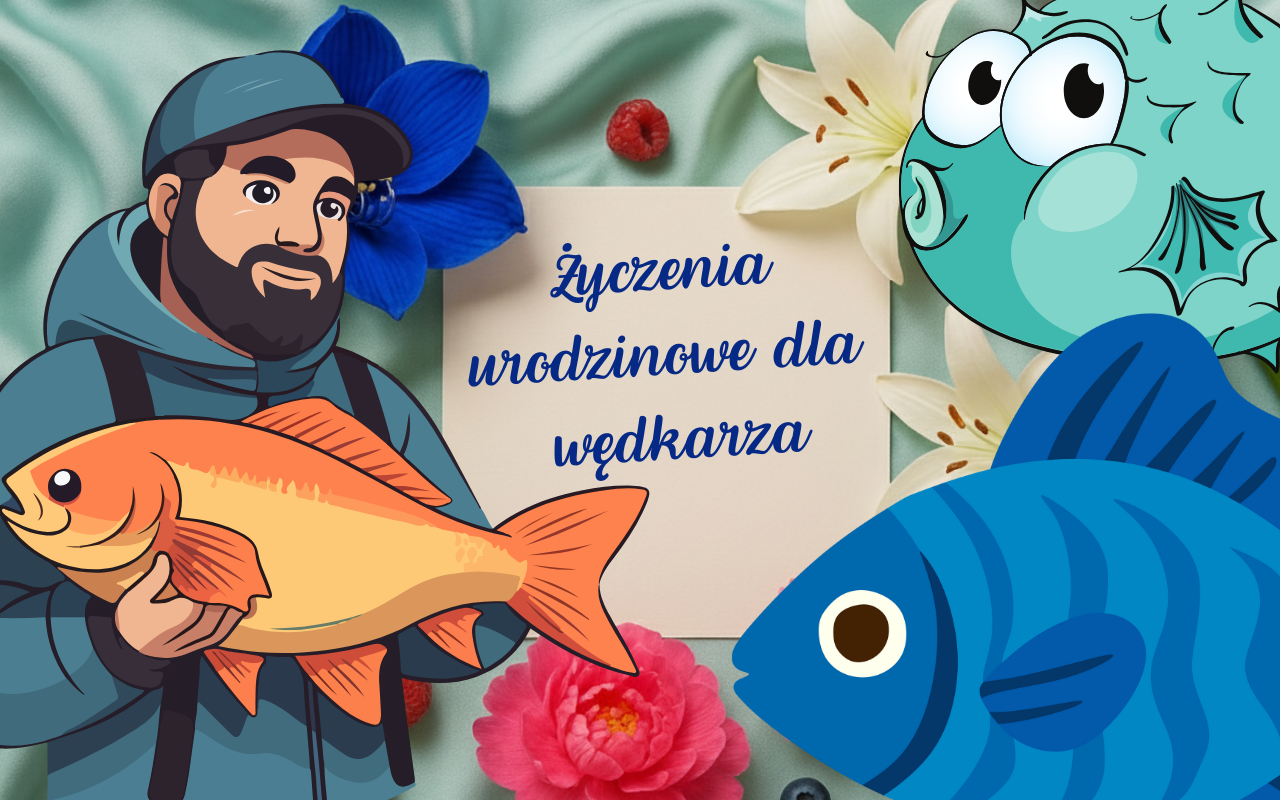 Życzenia urodzinowe dla wędkarza