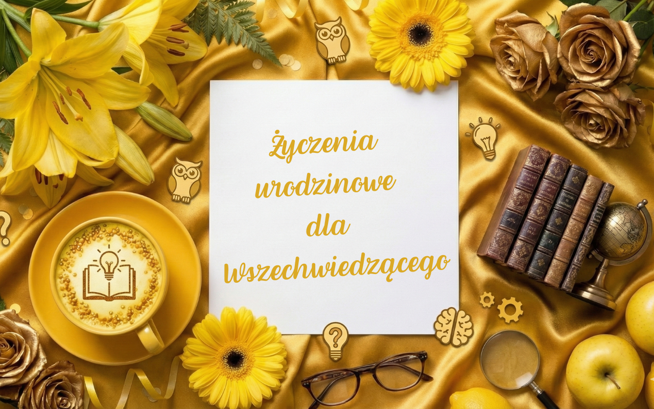 Życzenia urodzinowe dla Wszechwiedzącego