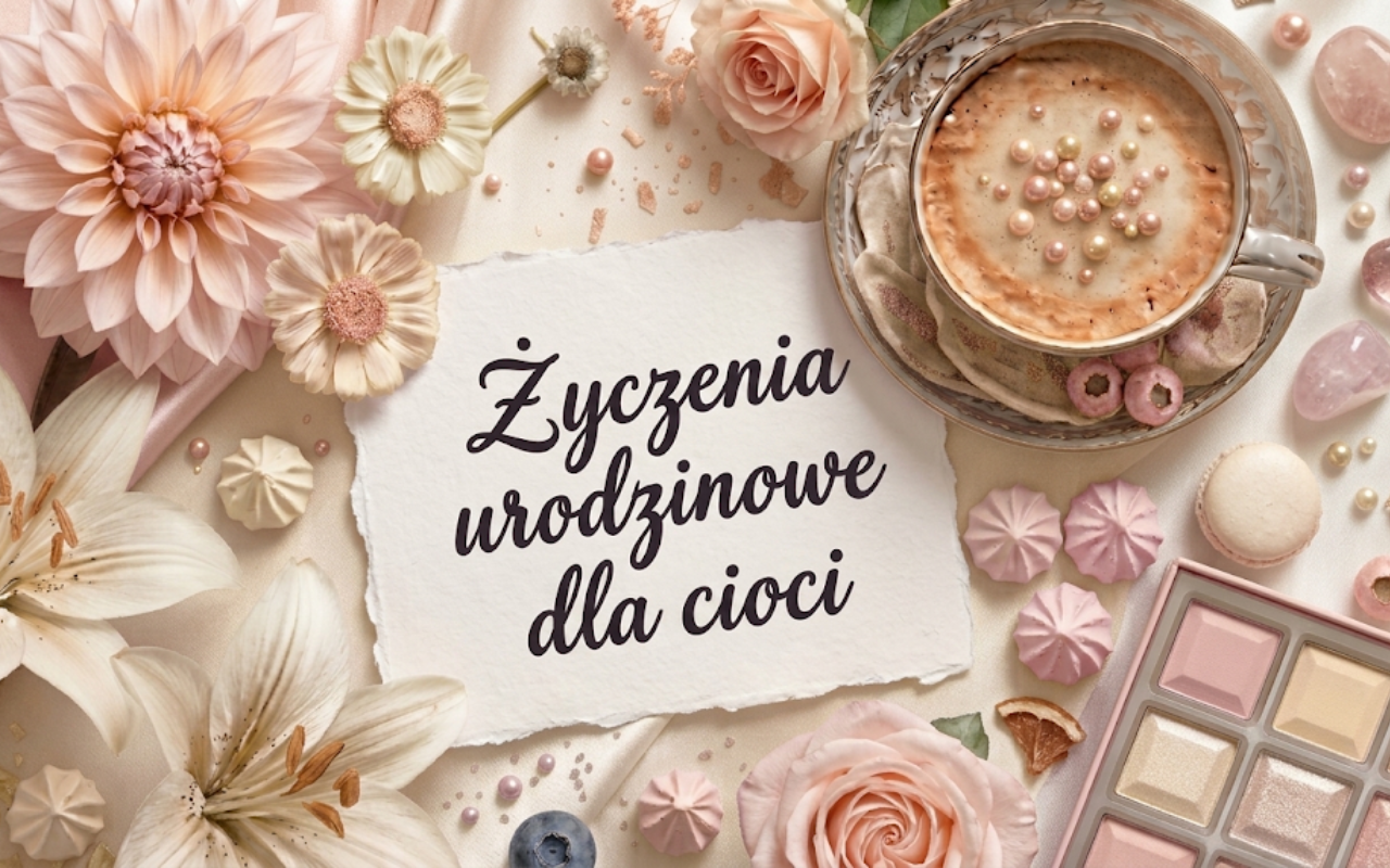 Życzenia urodzinowe dla cioci