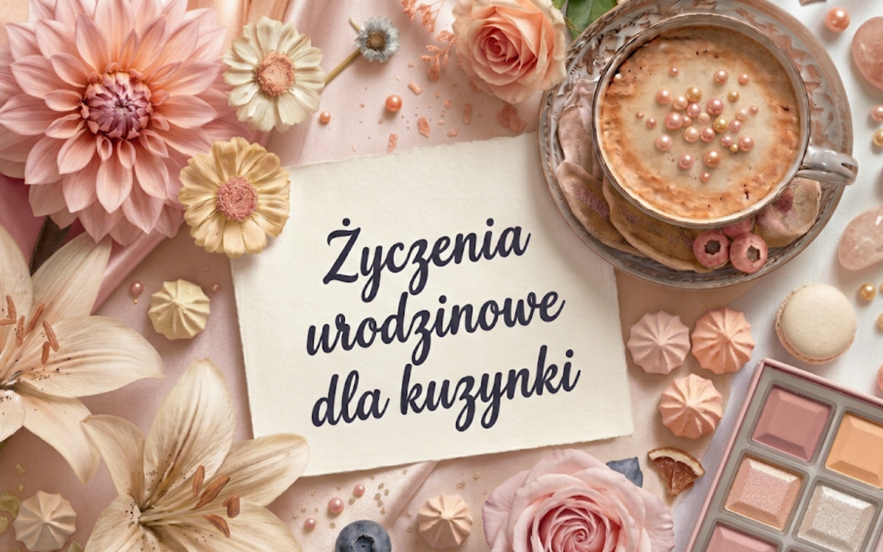 Życzenia urodzinowe dla kuzynki