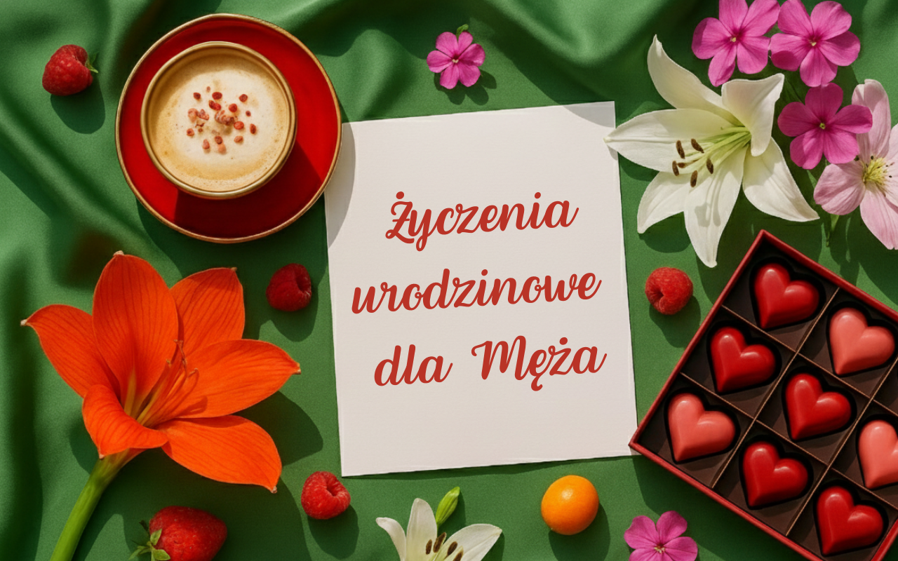 Życzenia urodzinowe dla męża