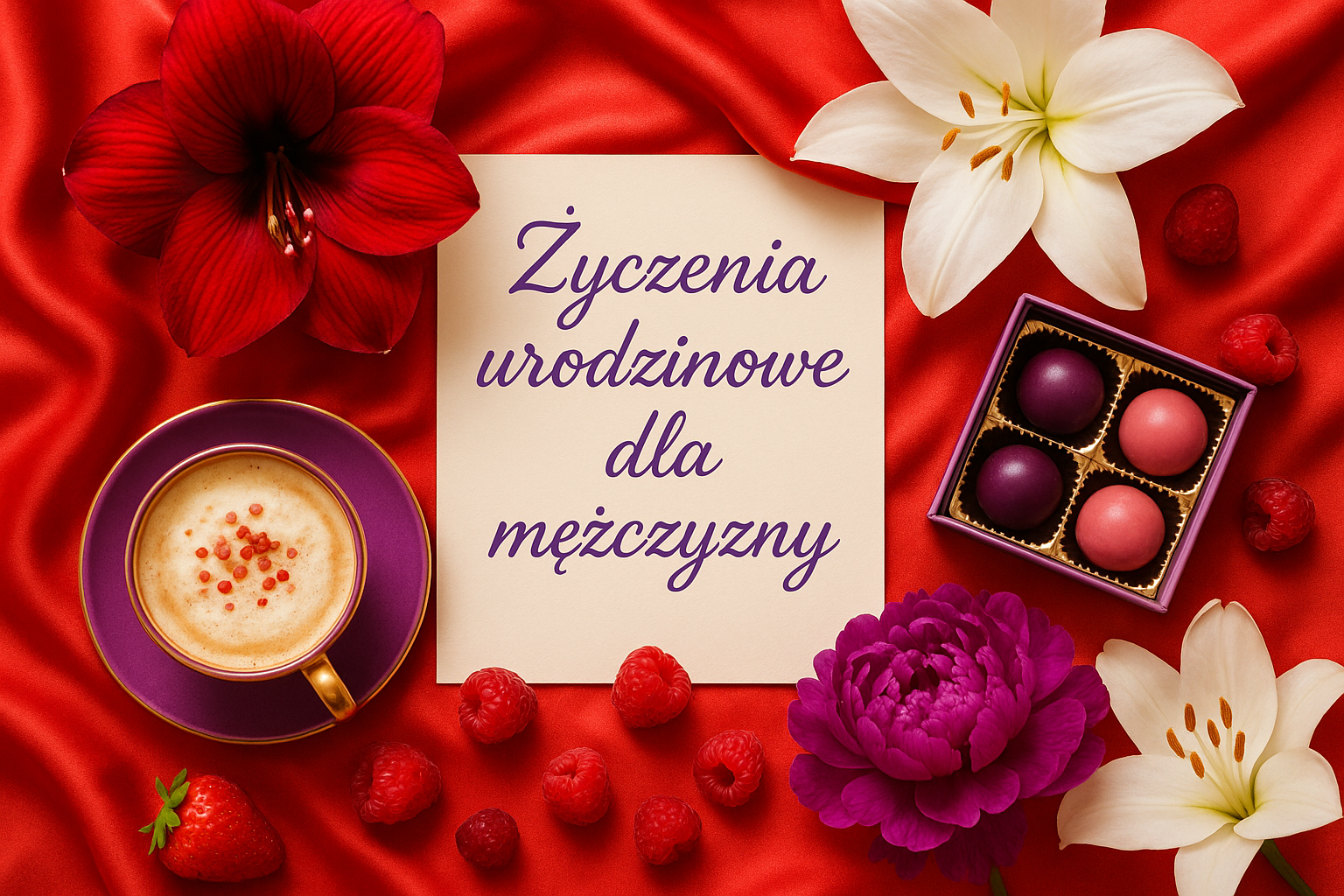Życzenia urodzinowe dla mężczyzny