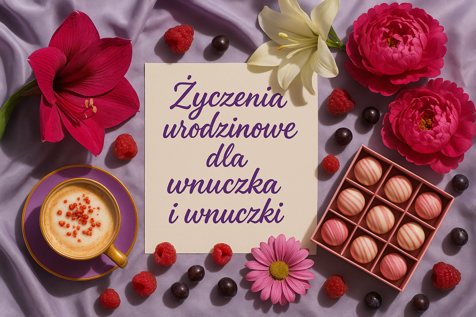 Życzenia urodzinowe dla wnuka i wnuczki