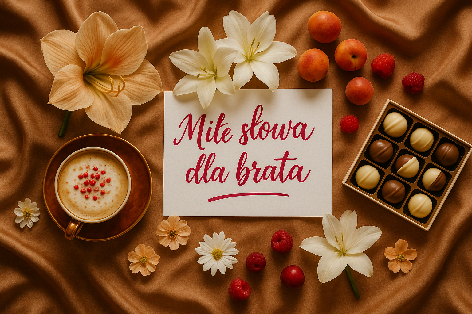 Miłe słowa dla brata