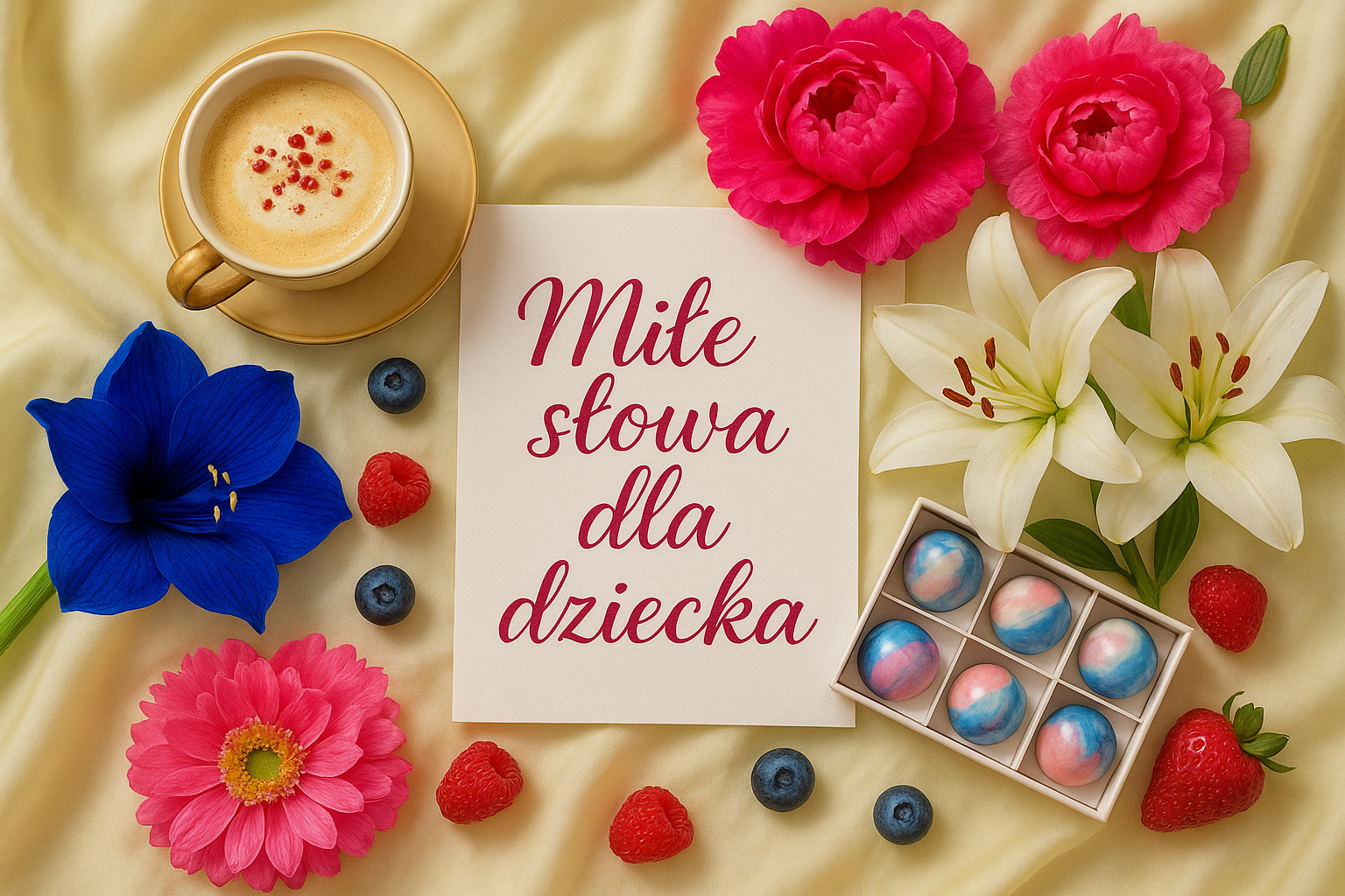 Miłe słowa dla dziecka