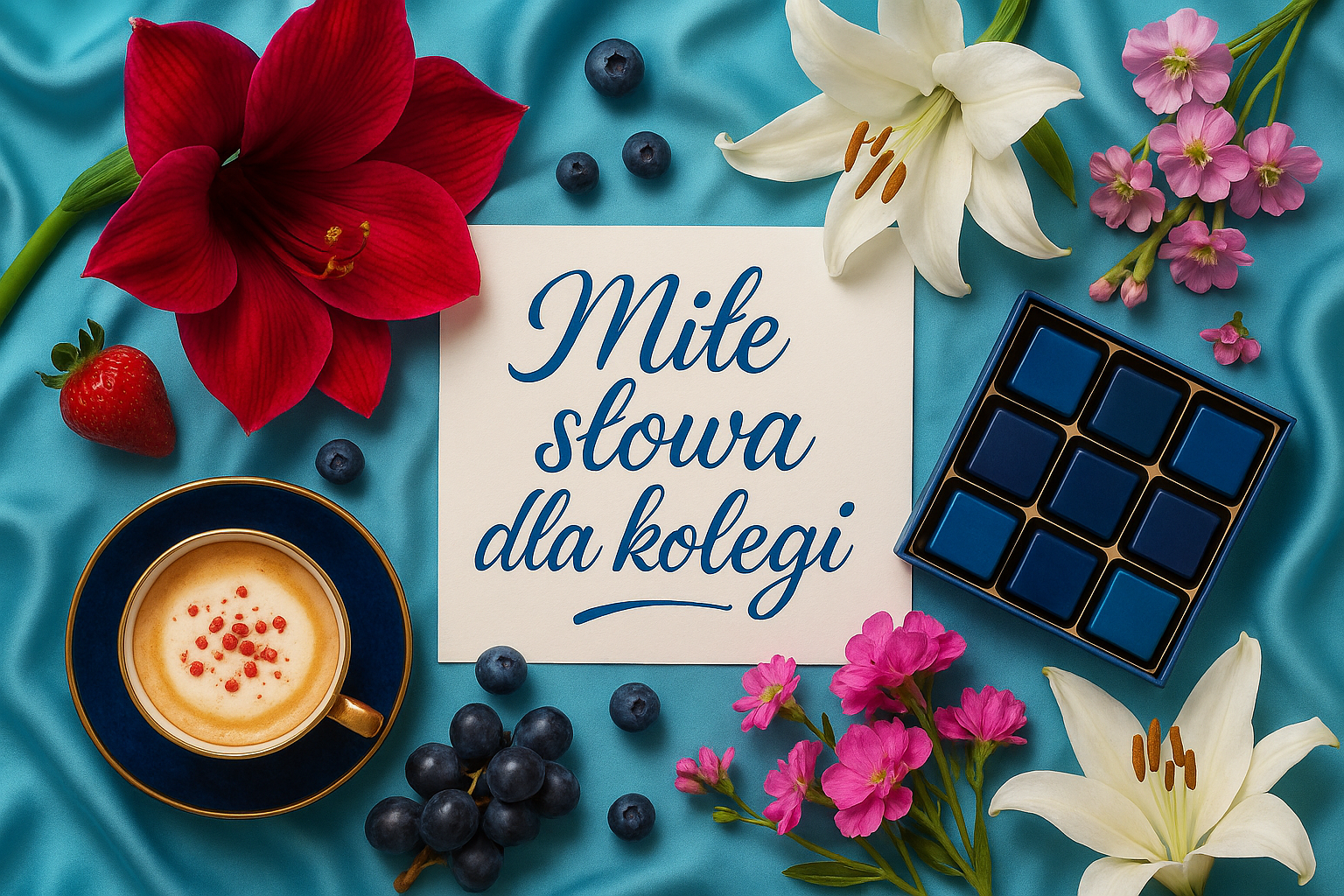 Miłe słowa dla kolegi