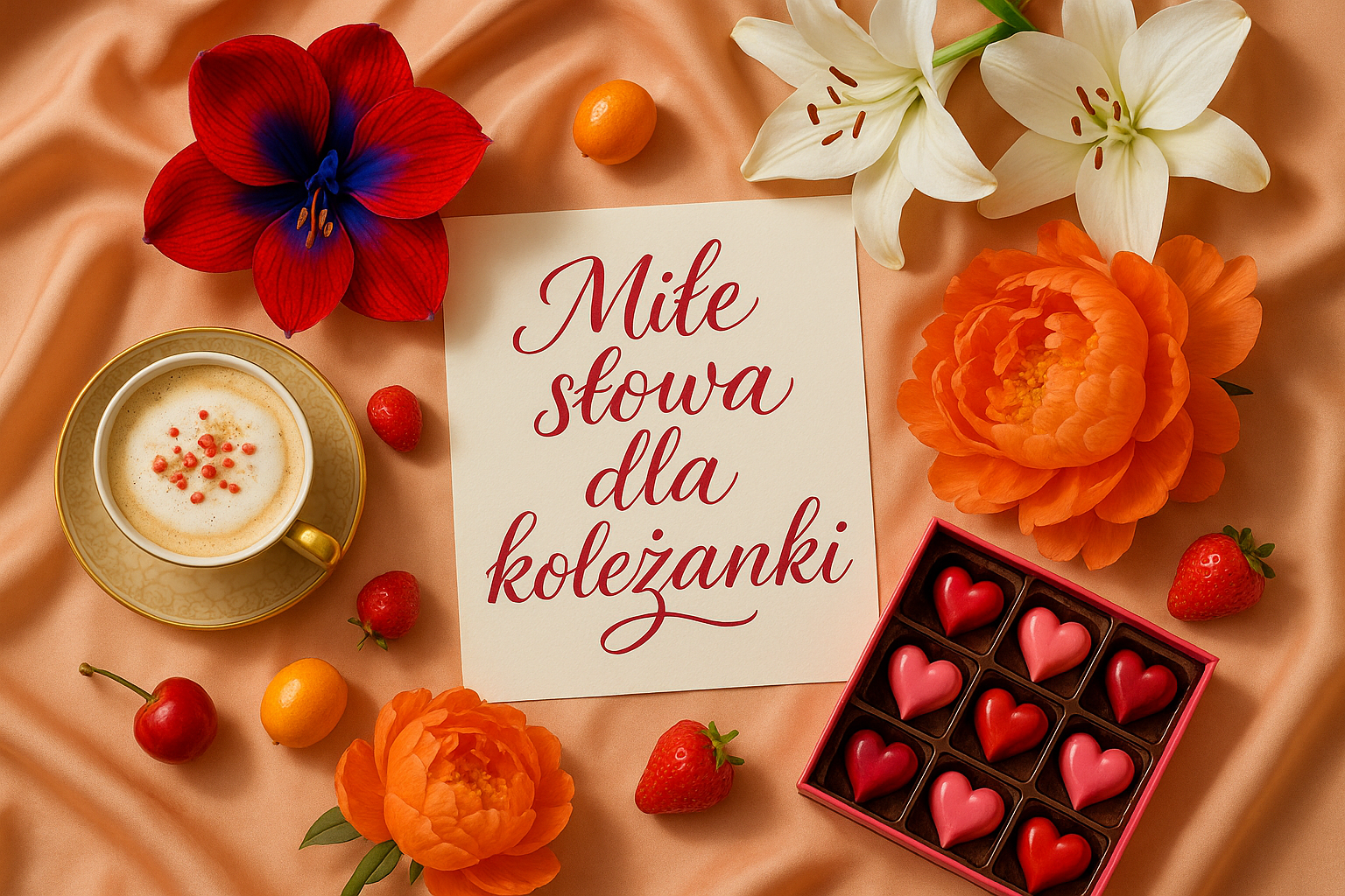 Miłe słowa dla koleżanki