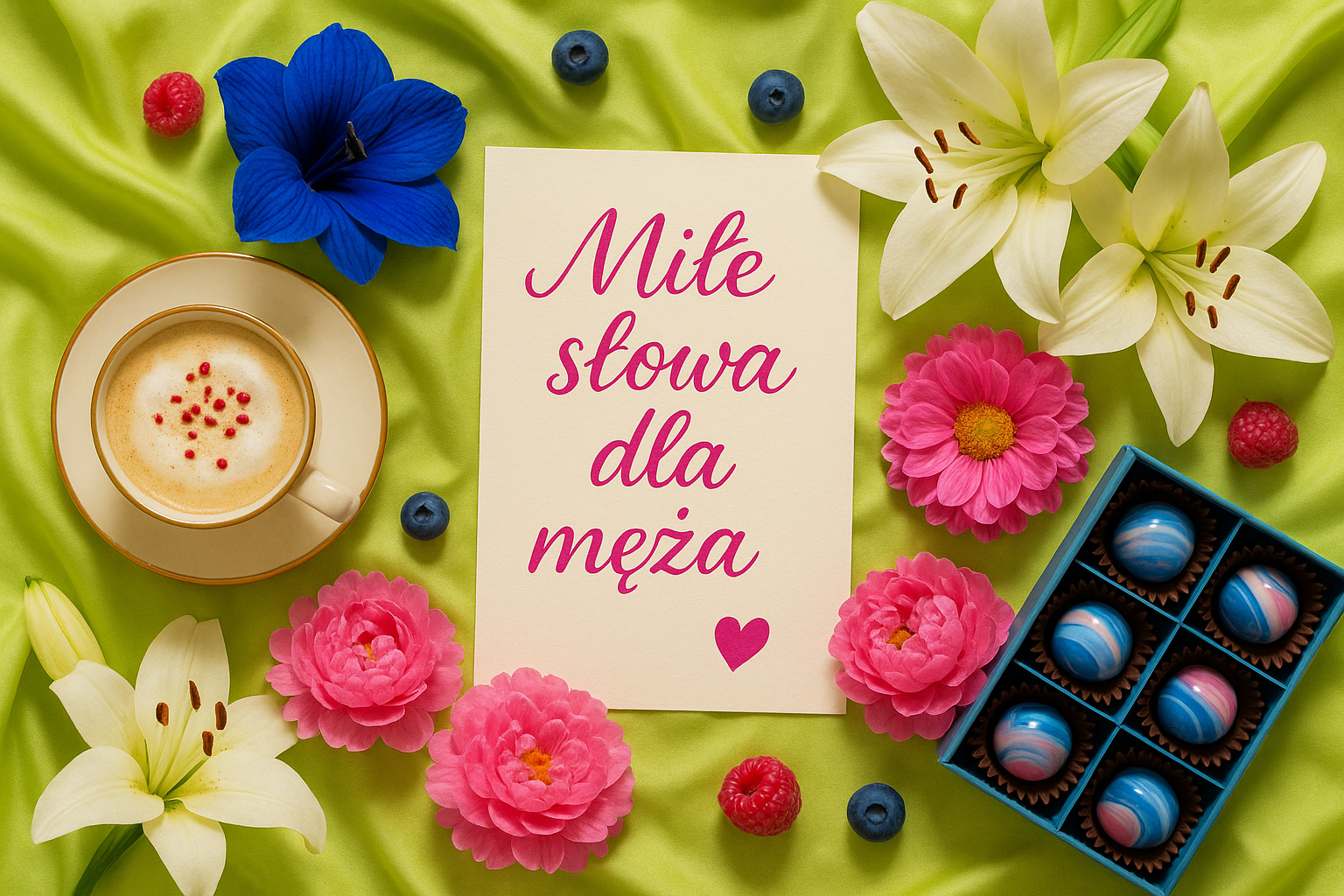 Miłe słowa dla męża