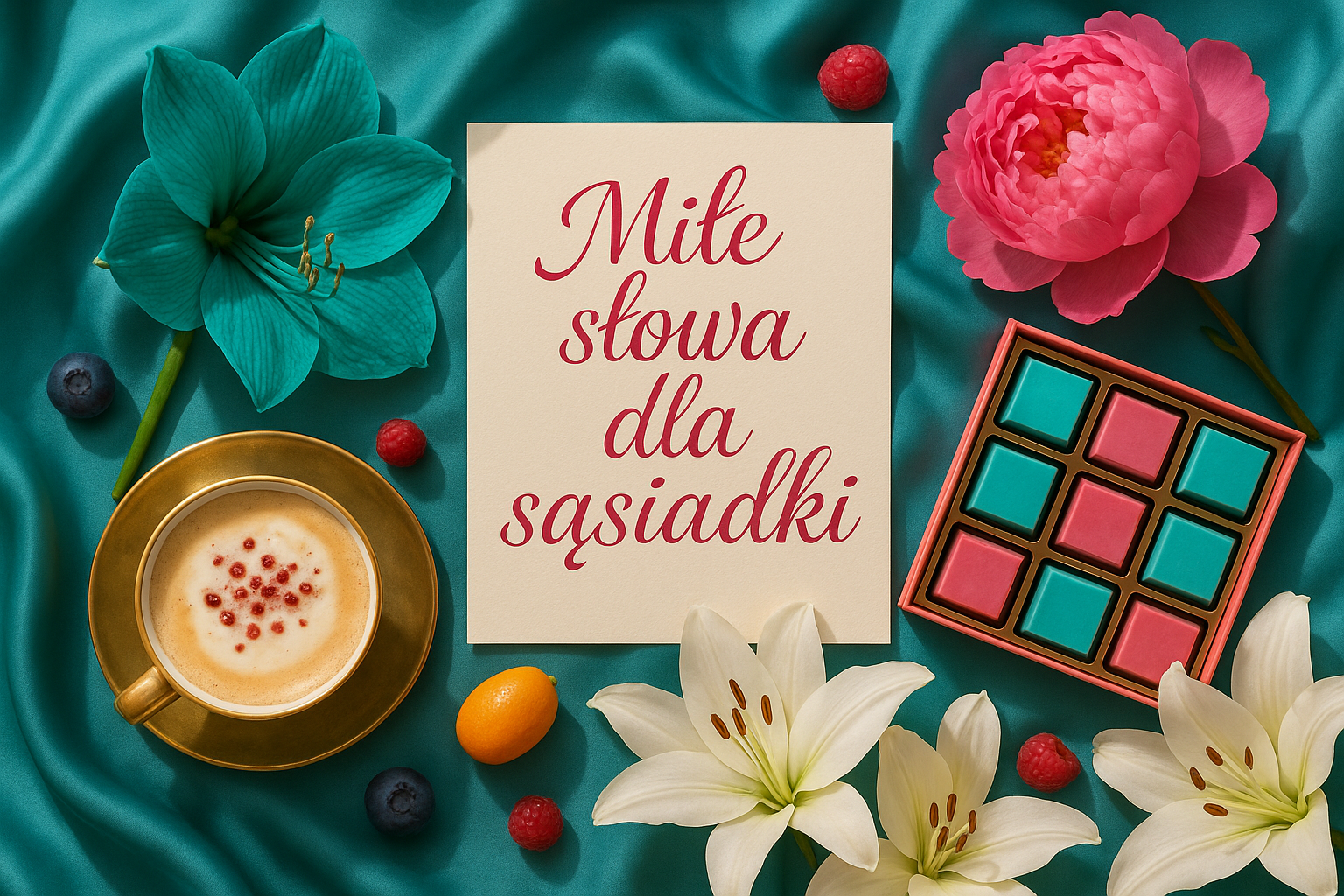 Miłe słowa dla sąsiadki