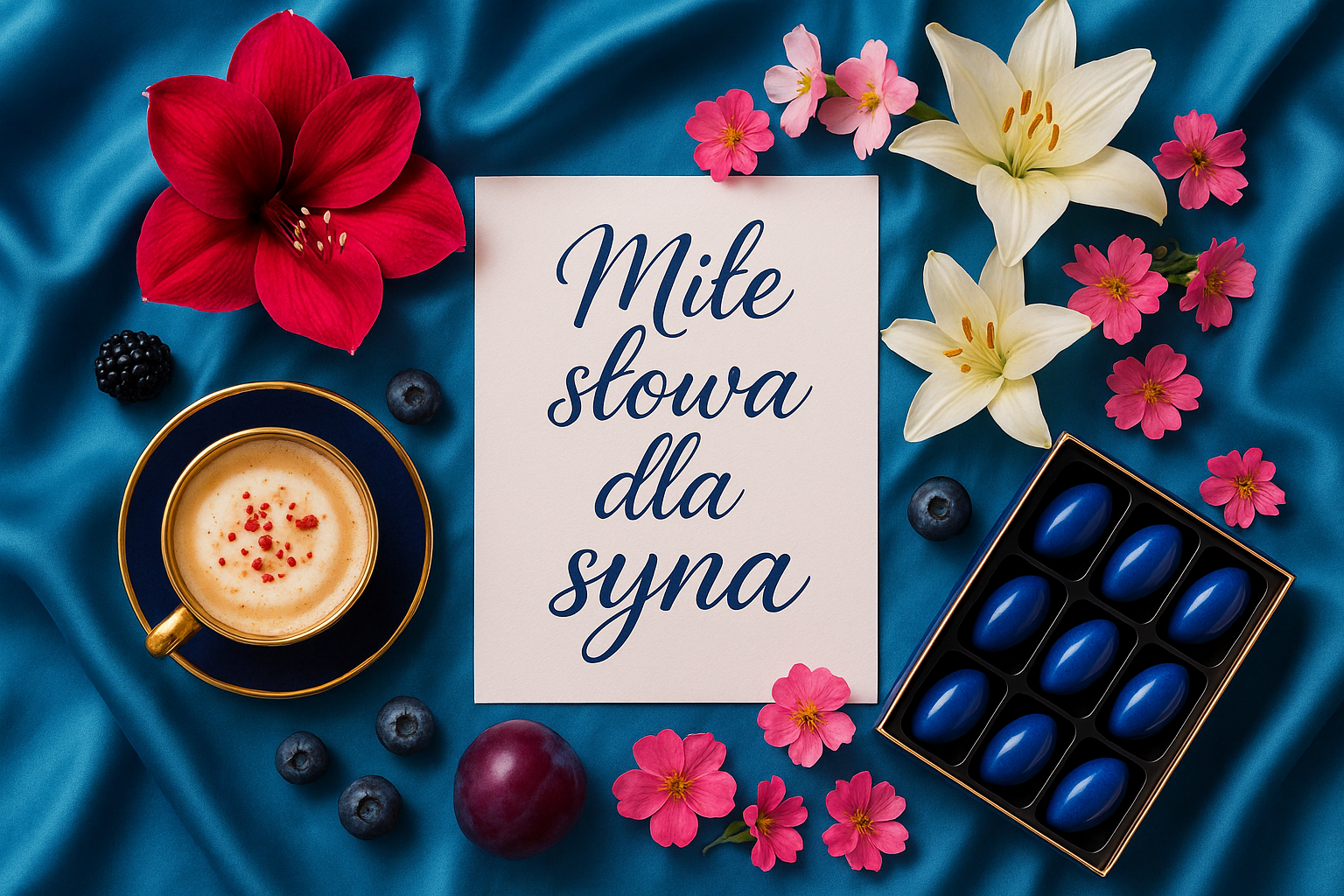 Miłe słowa dla syna
