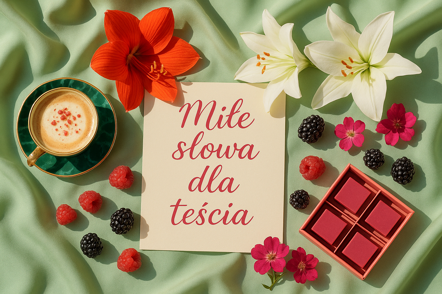 Miłe słowa dla teścia