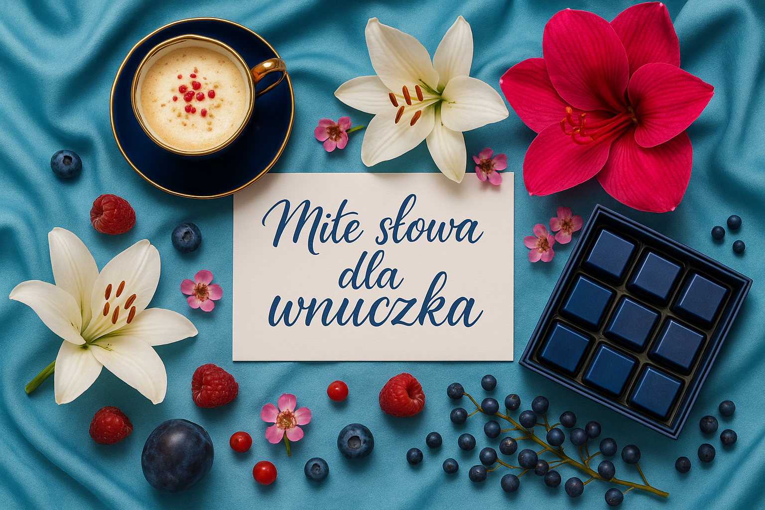 Miłe słowa dla wnuka