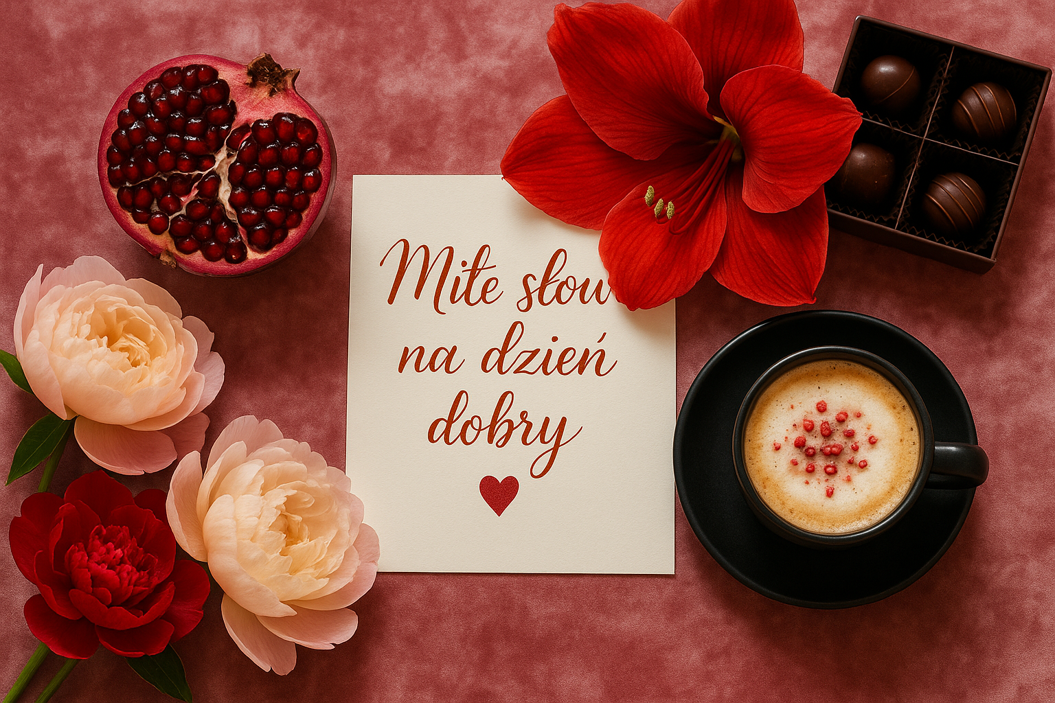 Miłe powitania i słowa na dzień dobry