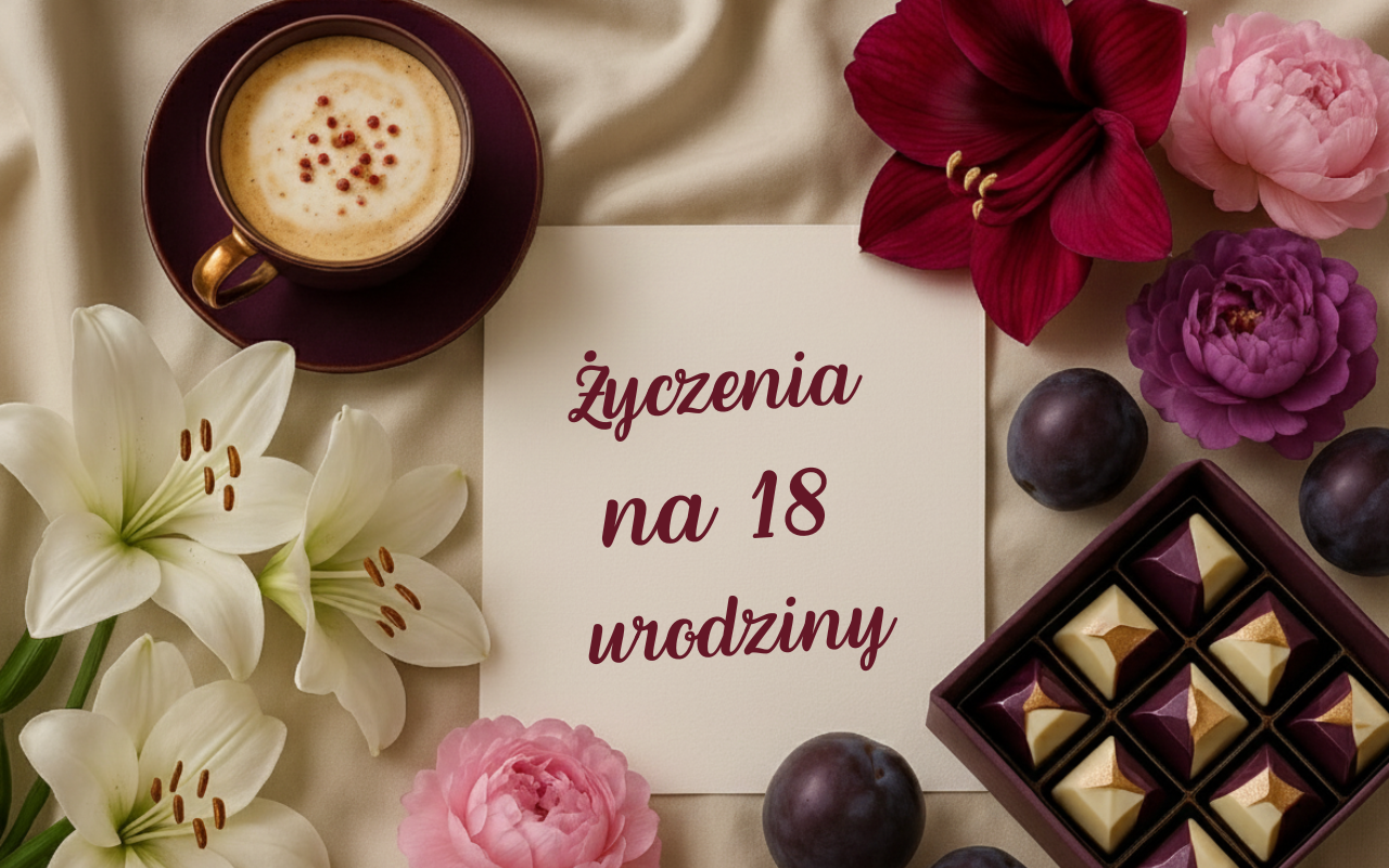 Życzenia na 18 urodziny