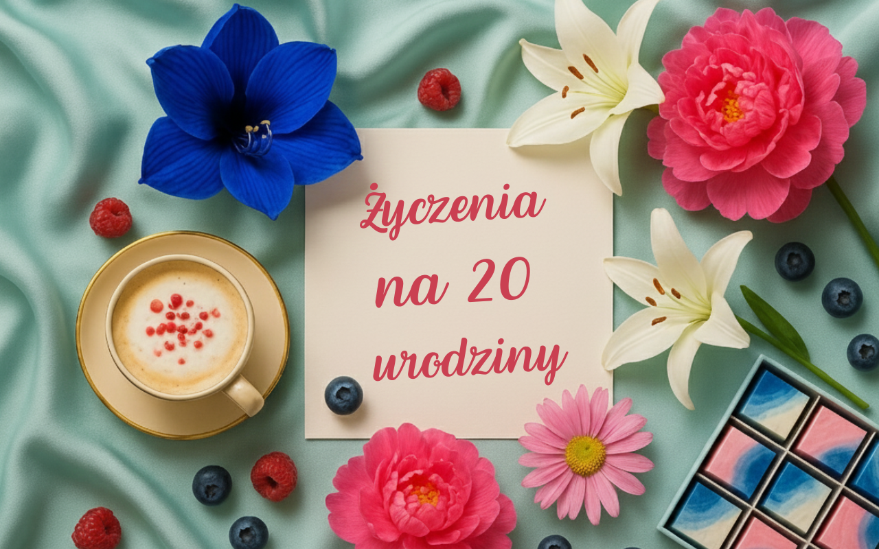 Życzenia na 20 urodziny