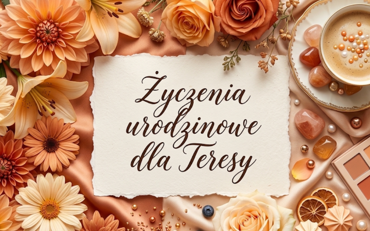 Życzenia urodzinowe dla Teresy